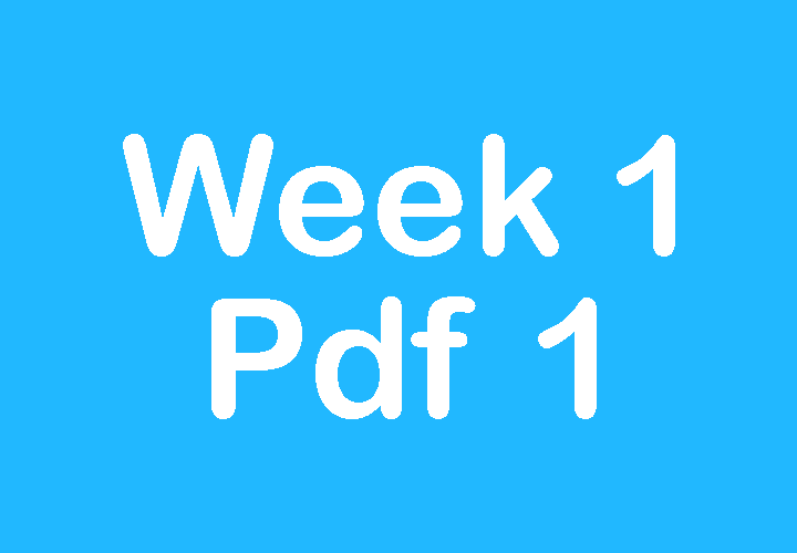 Week-1 Pdf-1